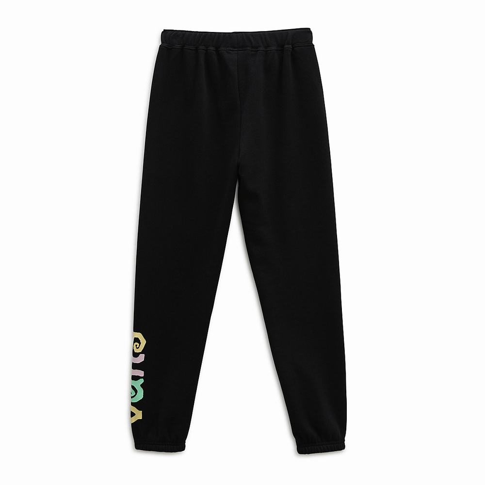 Kids' Vans Sun Sider Sweats (8-14 years) Pants Black | USA58243