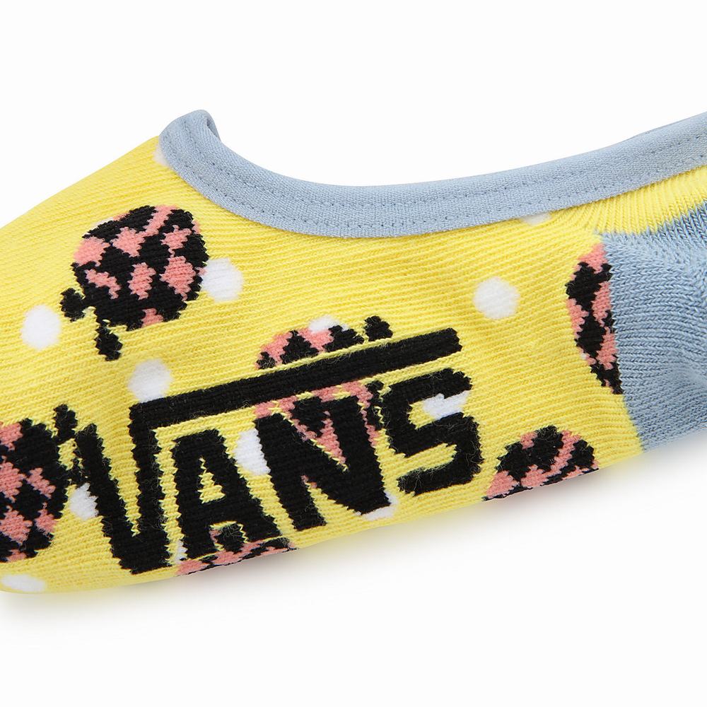 Kids' Vans Sunflower Mix Canoodle (3 pairs) Socks Black / White | USA80327