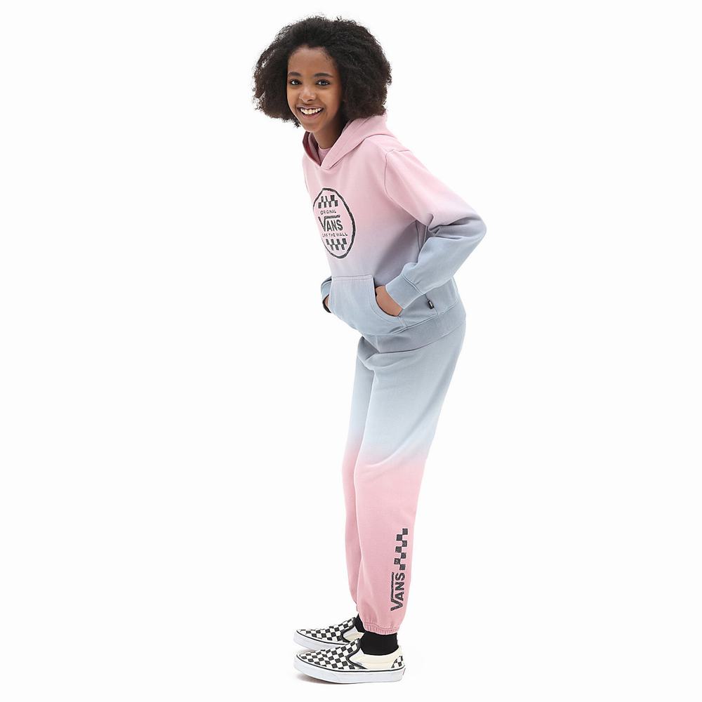 Kids' Vans Sunset Wash (8-14 years) Hoodie Pink | USA40135