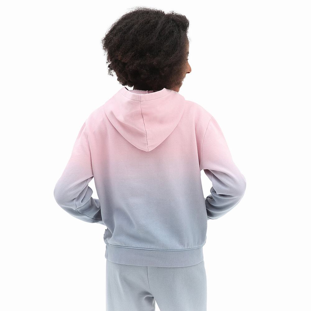 Kids' Vans Sunset Wash (8-14 years) Hoodie Pink | USA40135