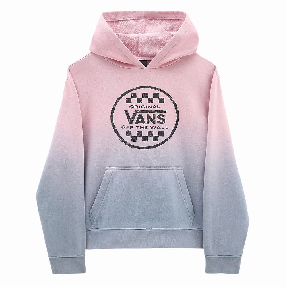 Kids' Vans Sunset Wash (8-14 years) Hoodie Pink | USA40135