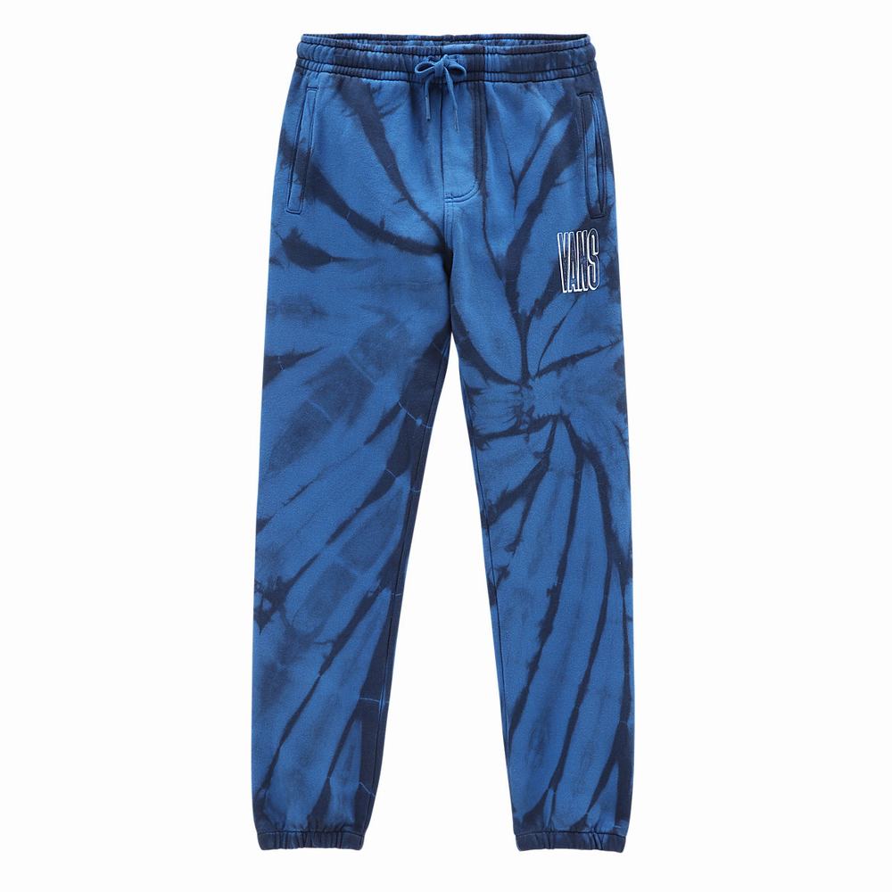 Kids' Vans Tie Dye Fleece (8-14 years) Pants Blue | USA32576