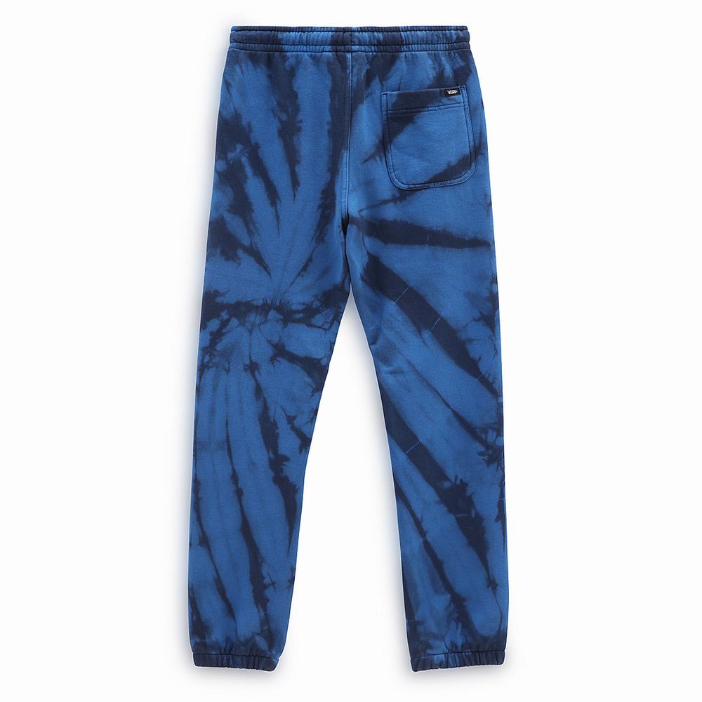 Kids' Vans Tie Dye Fleece (8-14 years) Pants Blue | USA32576