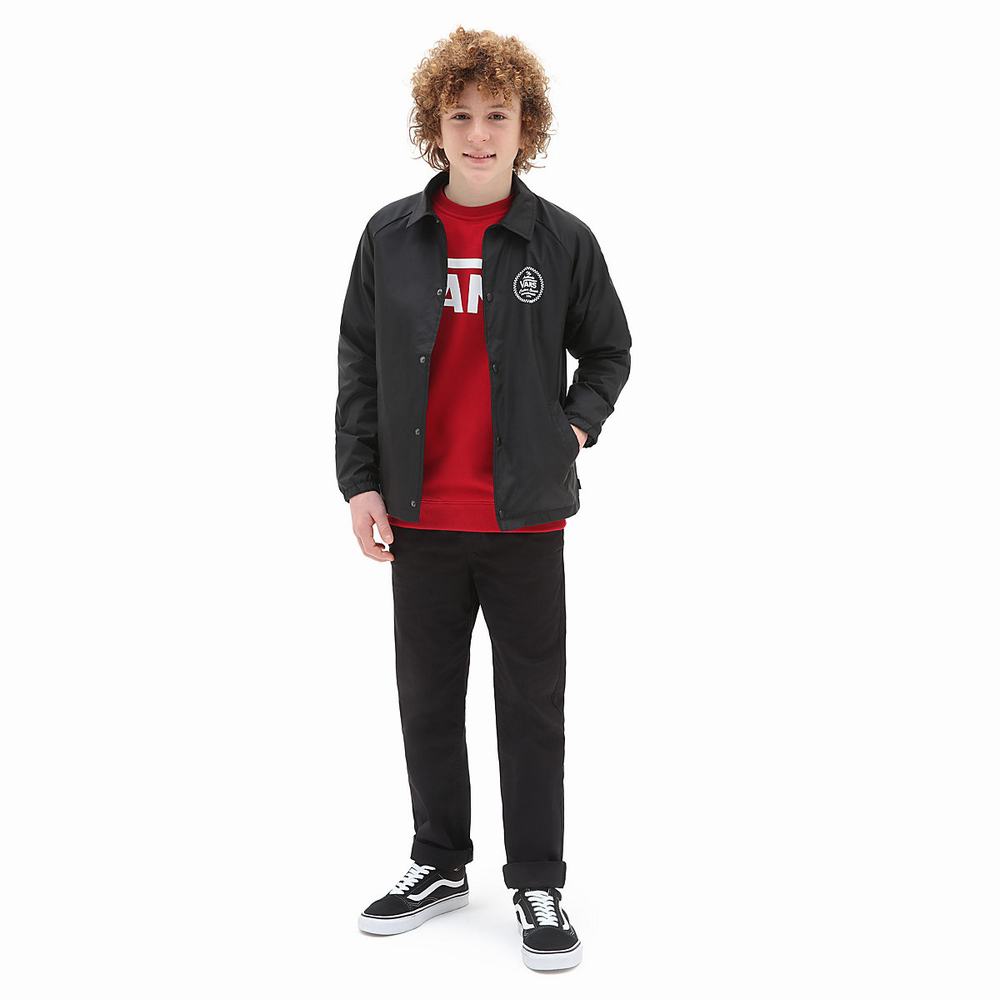 Kids' Vans Torrey (8-14 years) Jackets Black | USA35620