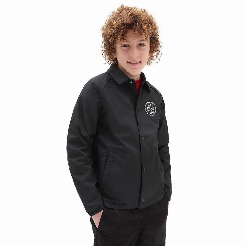 Kids\' Vans Torrey (8-14 years) Jackets Black | USA35620