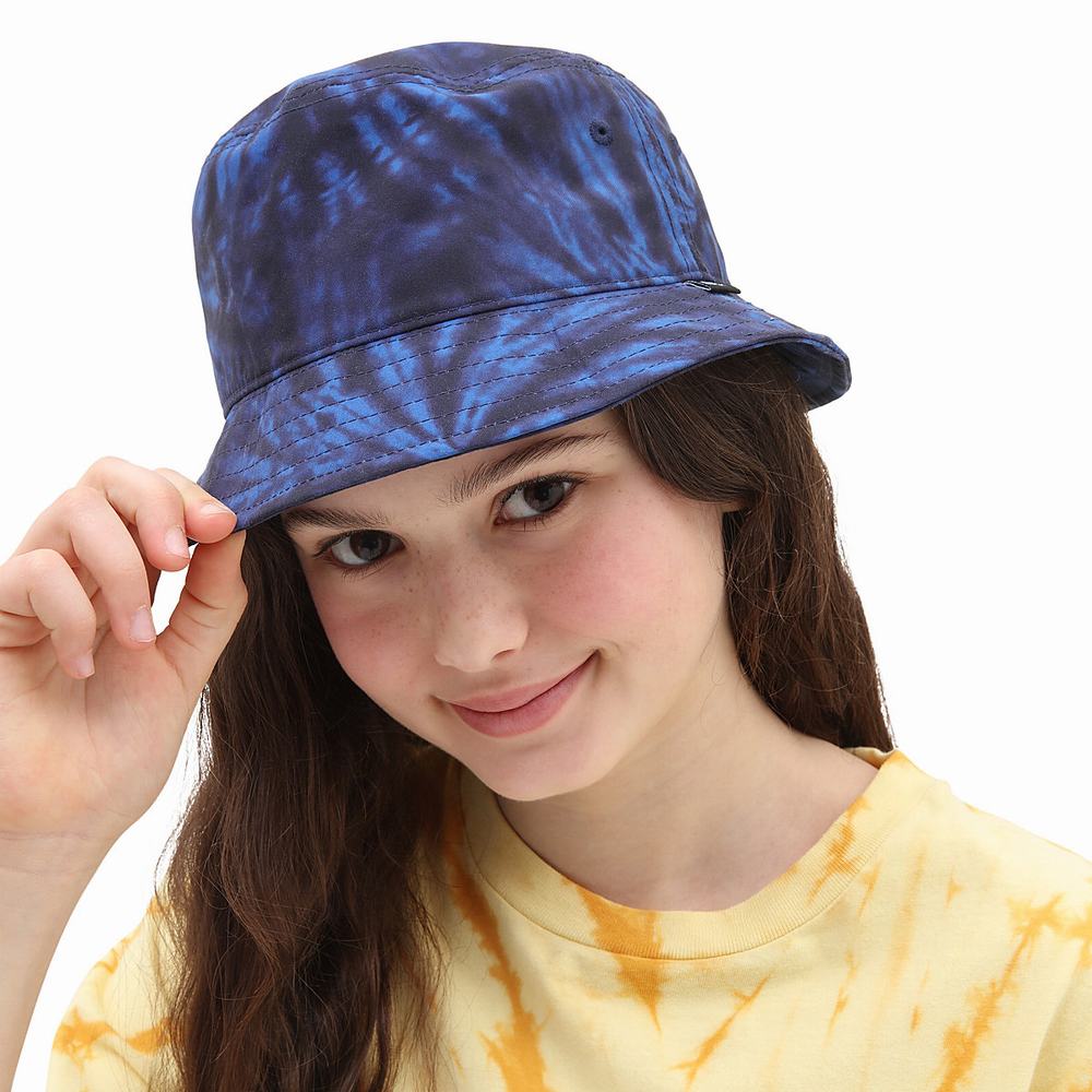 Kids' Vans Undertone Bucket Hats Blue | USA63741