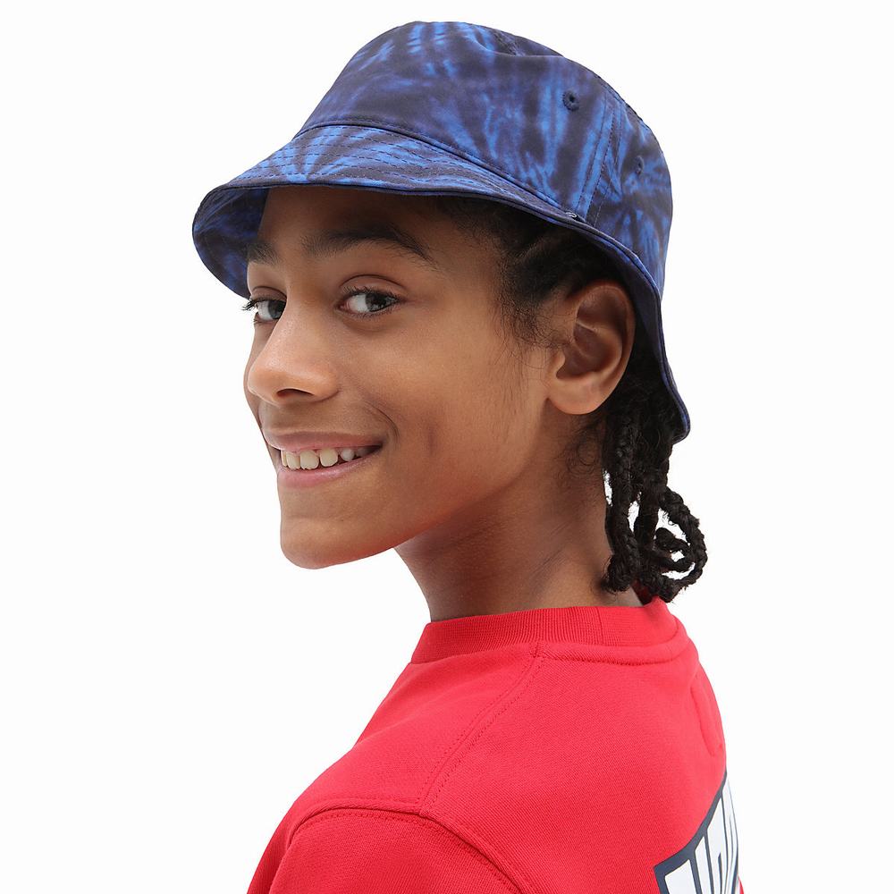 Kids' Vans Undertone Bucket Hats Blue | USA63741