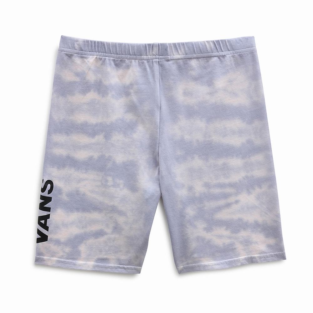 Kids' Vans WATER WASH LEGGING SHORT LANGUID LAVENDER-WATER WASH Shorts Purple | USA75418