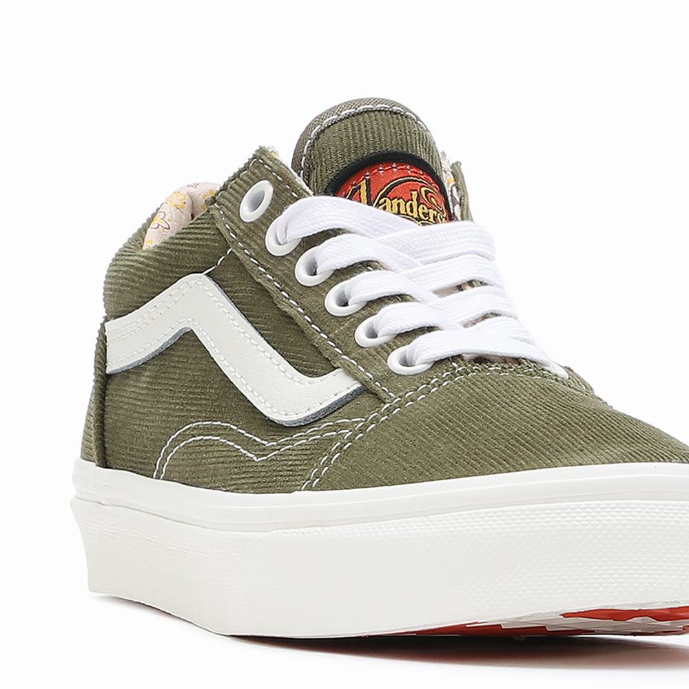 Kids' Vans X Anderson .Paak Old Skool (4-8 years) Sneakers Green | USA98260