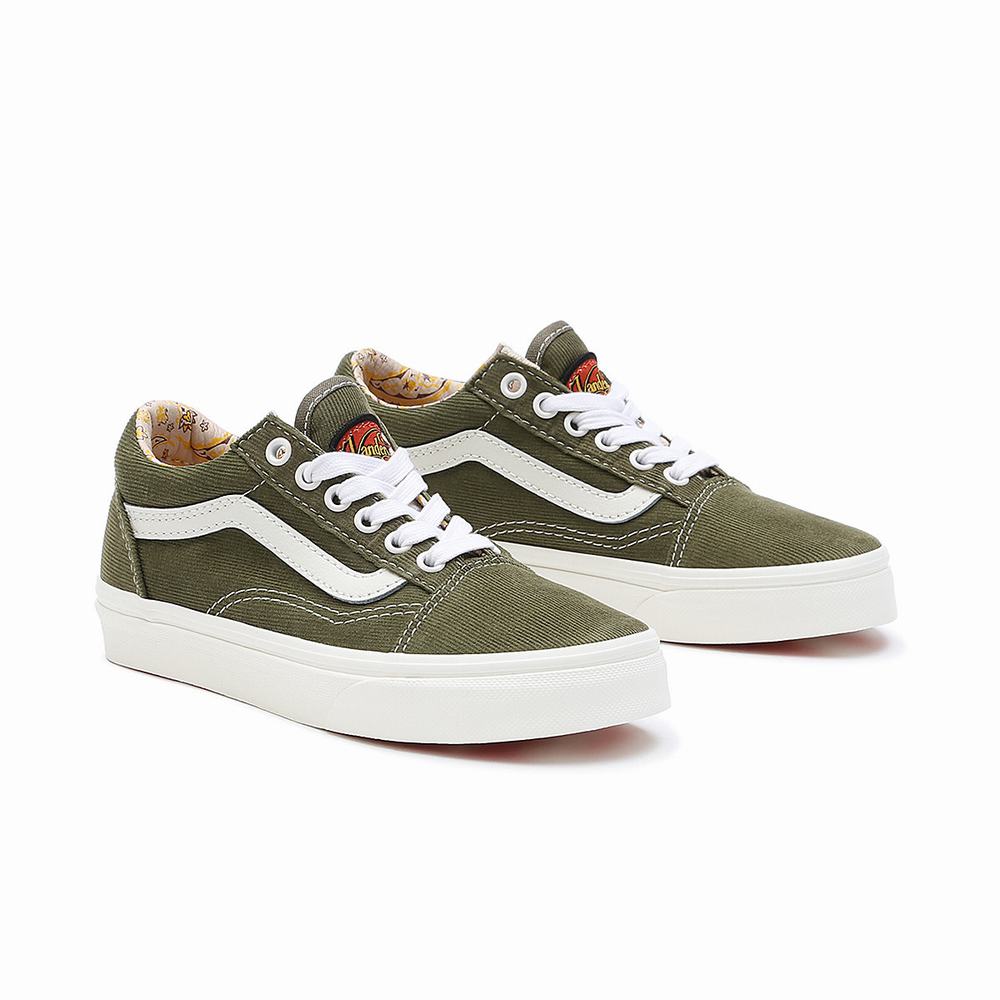 Kids\' Vans X Anderson .Paak Old Skool (4-8 years) Sneakers Green | USA98260