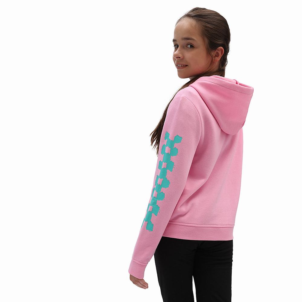 Kids' Vans X Crayola (8-14 years) Hoodie Pink | USA75308