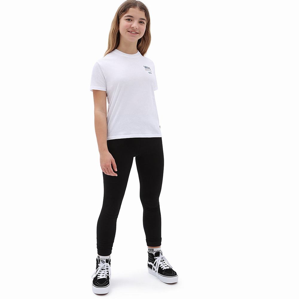 Kids' Vans X Skateistan (8-14 years) T Shirts White | USA67841