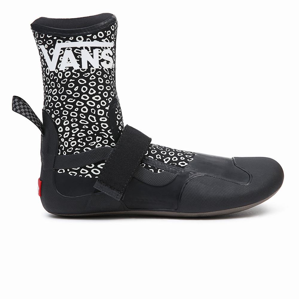 Men's Vans 3 mm 2 Surf Boots Black | USA15692