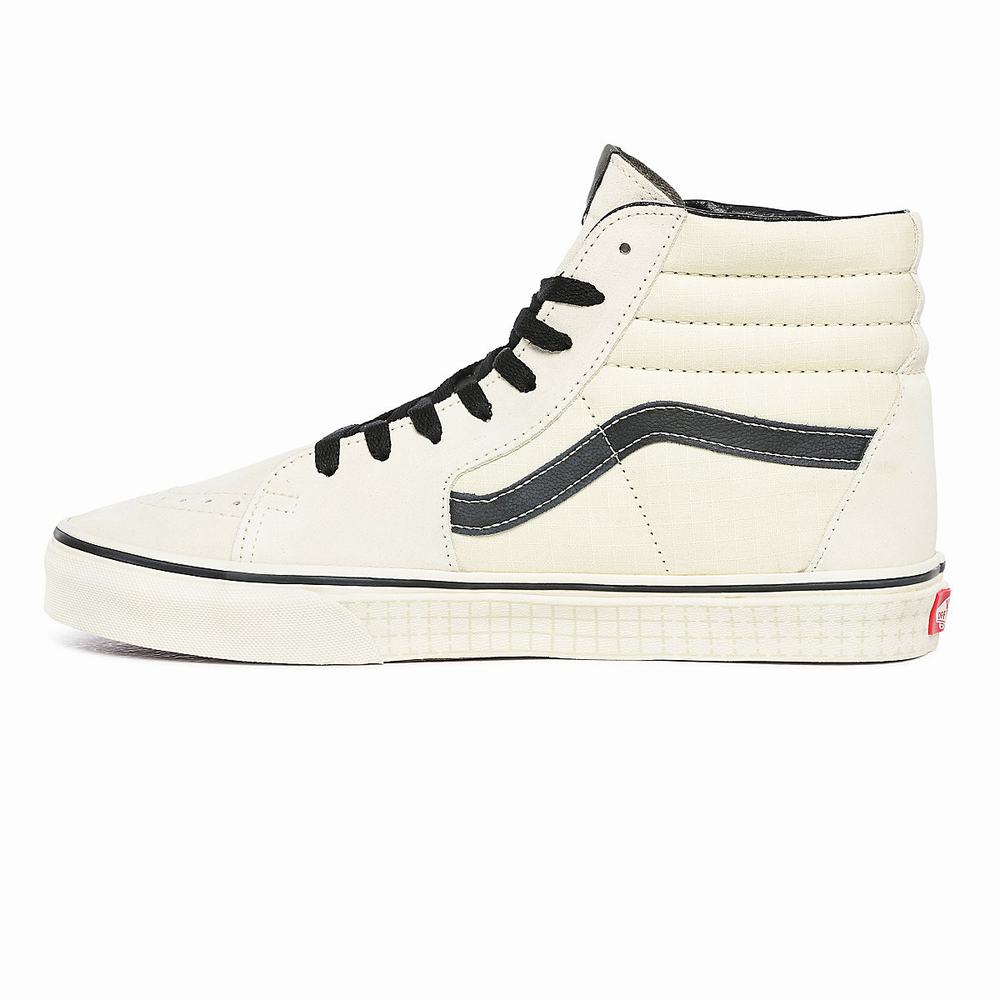 Men's Vans 66 Supply Sk8-Hi Sneakers White | USA51748