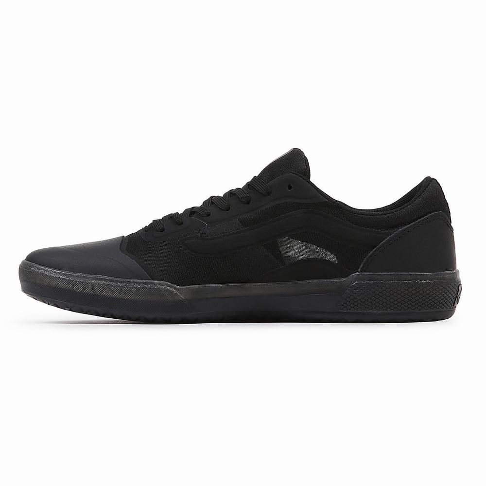 Men's Vans AVE Skate Shoes Black | USA52368