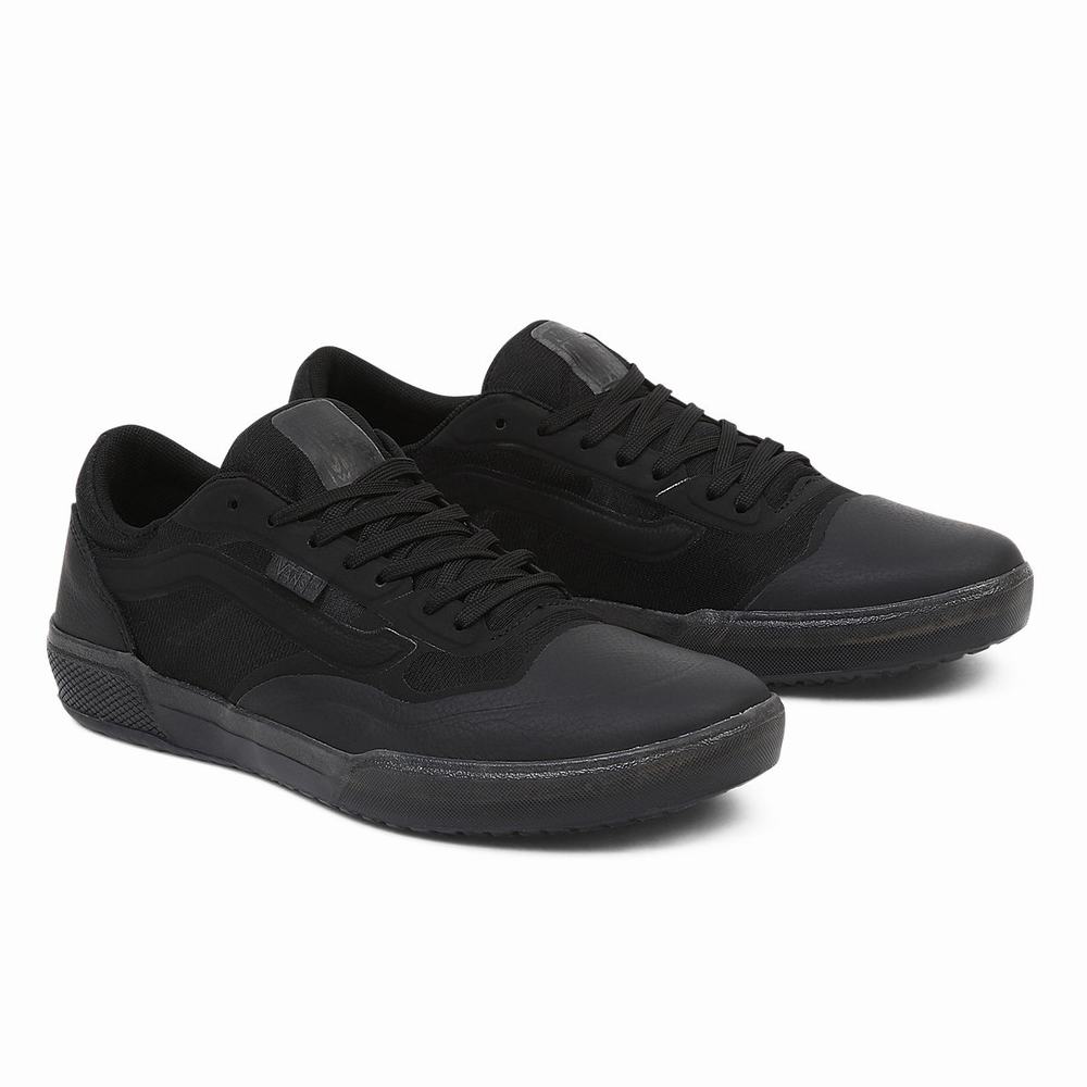 Men\'s Vans AVE Skate Shoes Black | USA52368