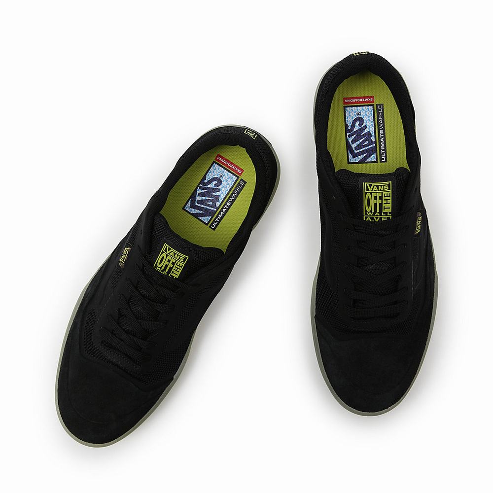 Men's Vans AVE Skate Shoes Black | USA90275