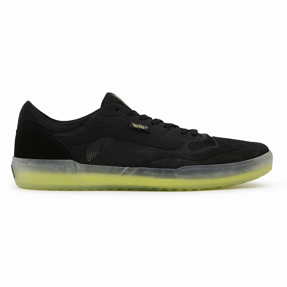 Men's Vans AVE Skate Shoes Black | USA90275