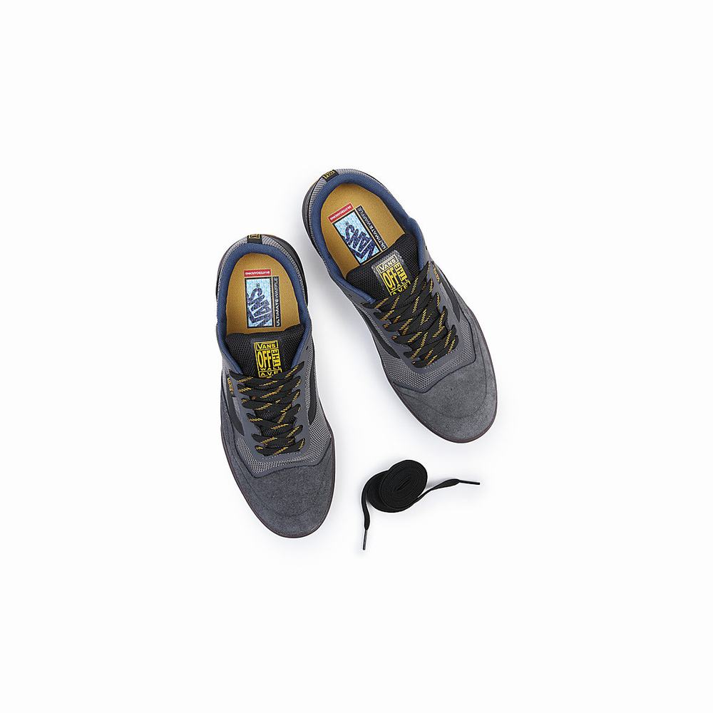 Men's Vans AVE Skate Shoes Grey | USA75140