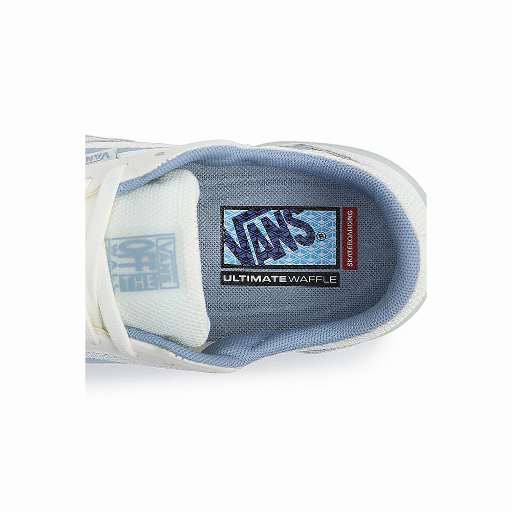 Men's Vans AVE Skate Shoes White | USA83015