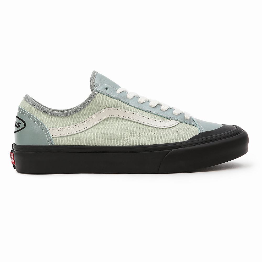 Men's Vans Alex Knost/Lee-Ann Curren Style 36 Decon SF Sneakers Green | USA52710