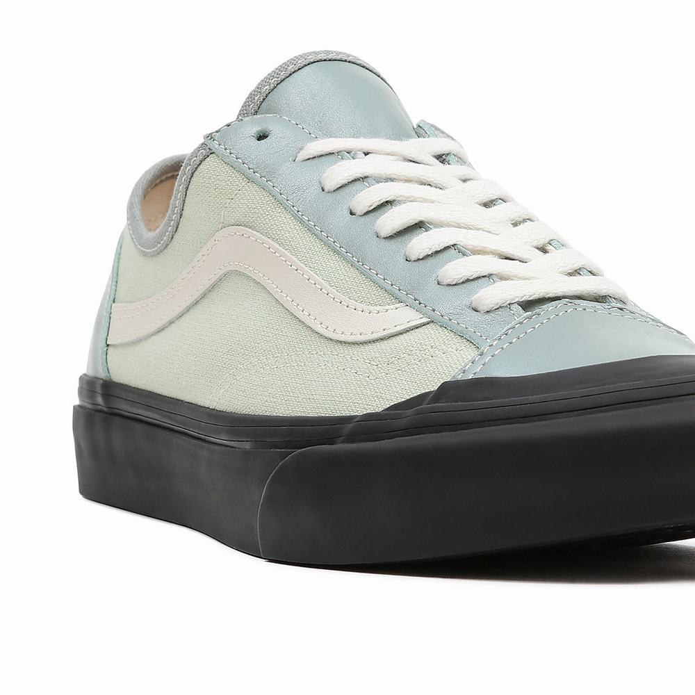 Men's Vans Alex Knost/Lee-Ann Curren Style 36 Decon SF Sneakers Green | USA52710