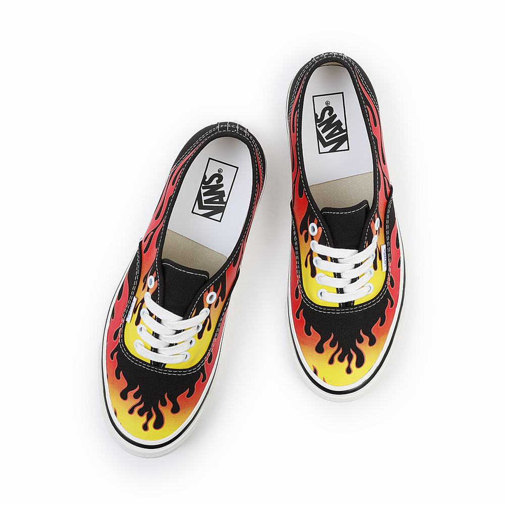 Men's Vans Anaheim Factory Authentic 44 DX Sneakers Black / Multicolor | USA16042