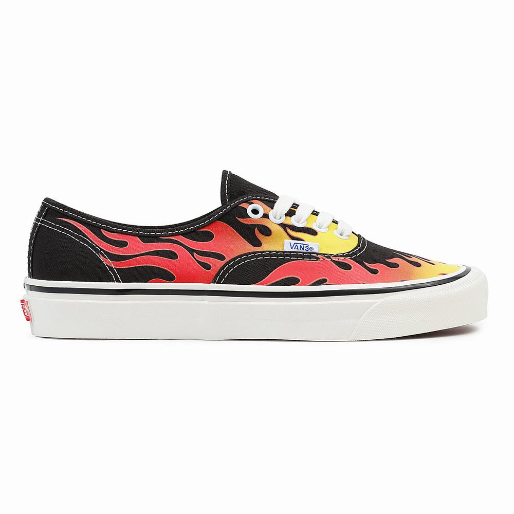 Men's Vans Anaheim Factory Authentic 44 DX Sneakers Black / Multicolor | USA16042