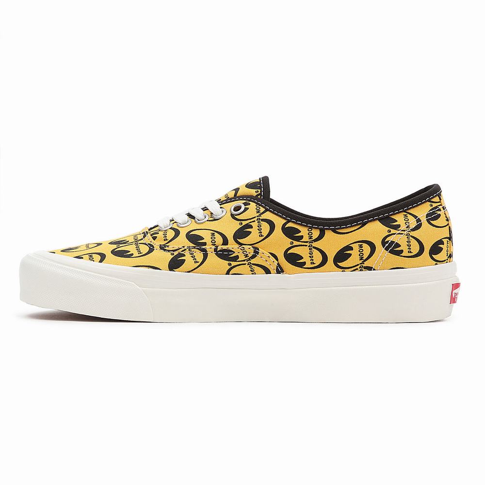 Men's Vans Anaheim Factory Authentic 44 DX Sneakers Yellow | USA29475