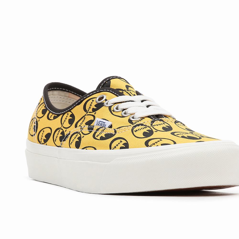 Men's Vans Anaheim Factory Authentic 44 DX Sneakers Yellow | USA29475