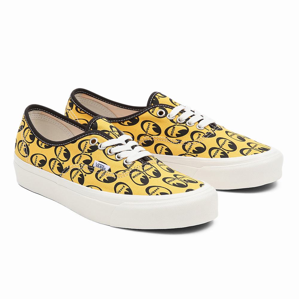 Men\'s Vans Anaheim Factory Authentic 44 DX Sneakers Yellow | USA29475