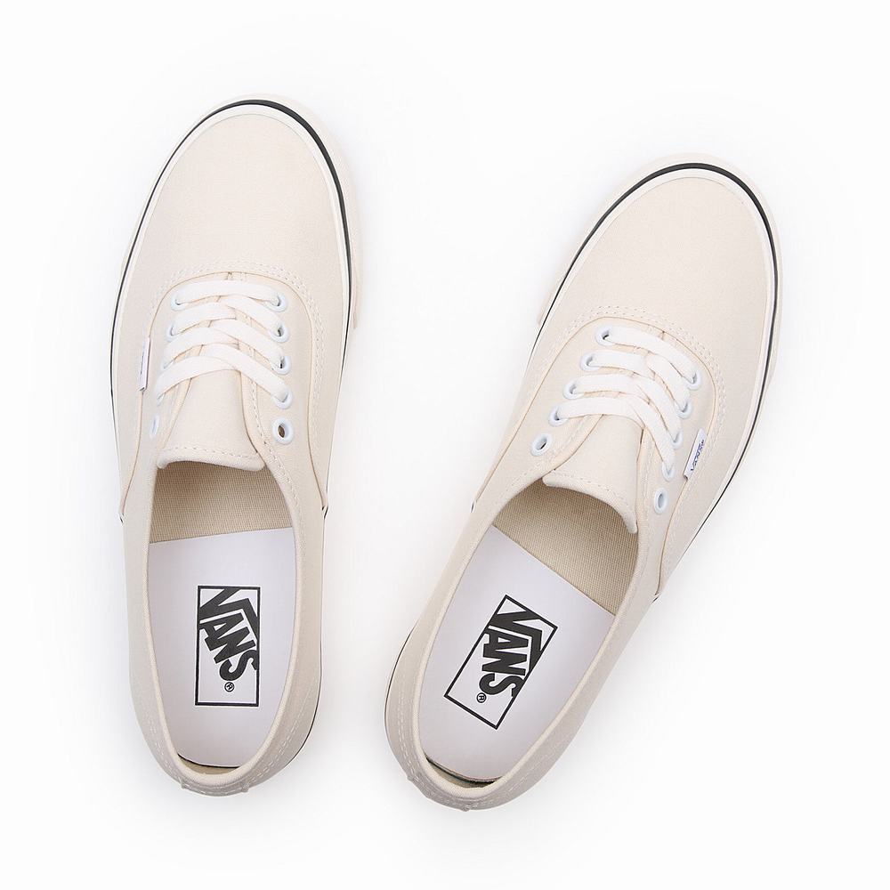 Men's Vans Anaheim Factory Authentic 44 DX Sneakers White | USA48765