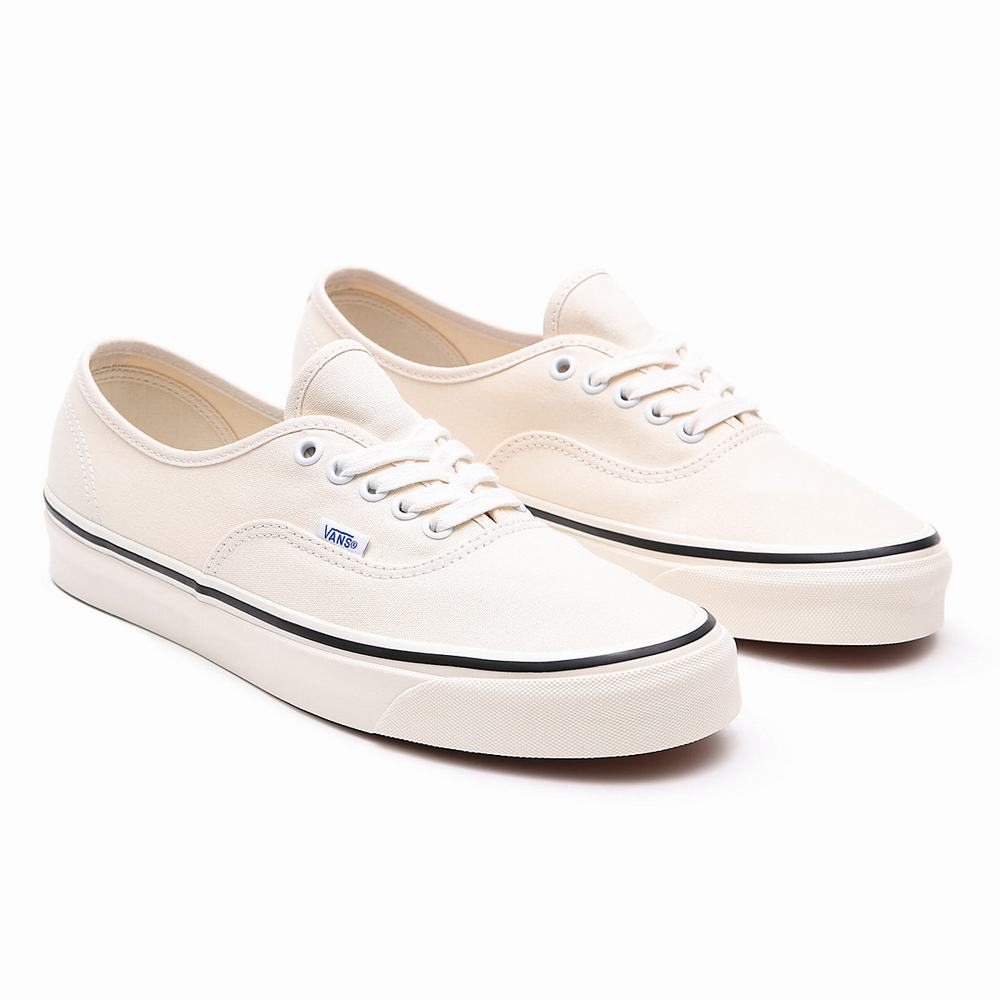 Men\'s Vans Anaheim Factory Authentic 44 DX Sneakers White | USA48765