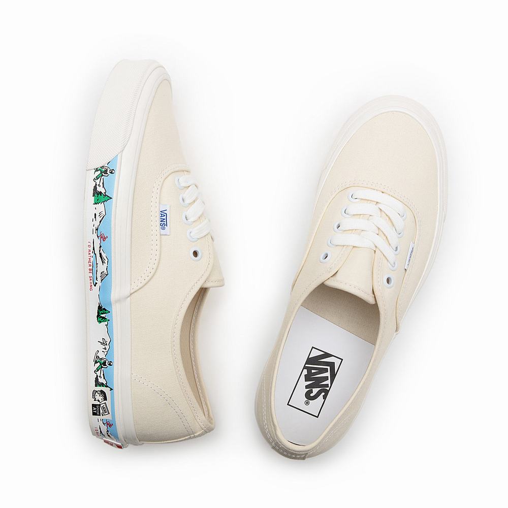 Men's Vans Anaheim Factory Authentic 44 DX Sneakers White | USA70382