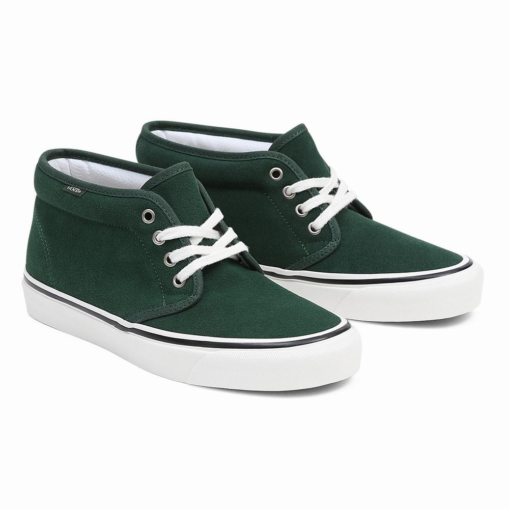 Men\'s Vans Anaheim Factory Chukka 49 DX Sneakers Green | USA52987