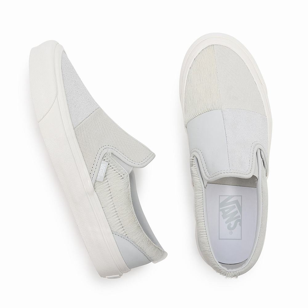 Men's Vans Anaheim Factory Classic Slip-On 98 DX PW Slip On Shoes White | USA27391