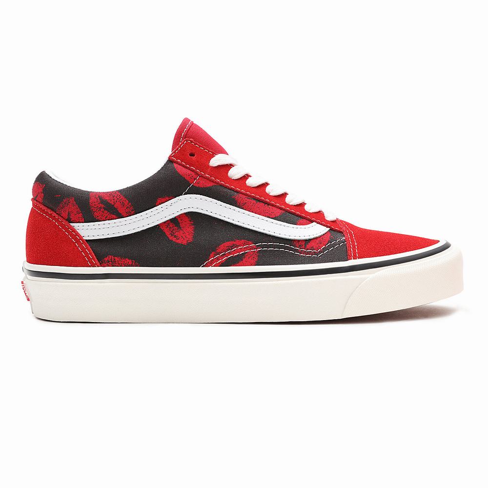 Men's Vans Anaheim Factory Old Skool 36 DX Sneakers Red | USA24659