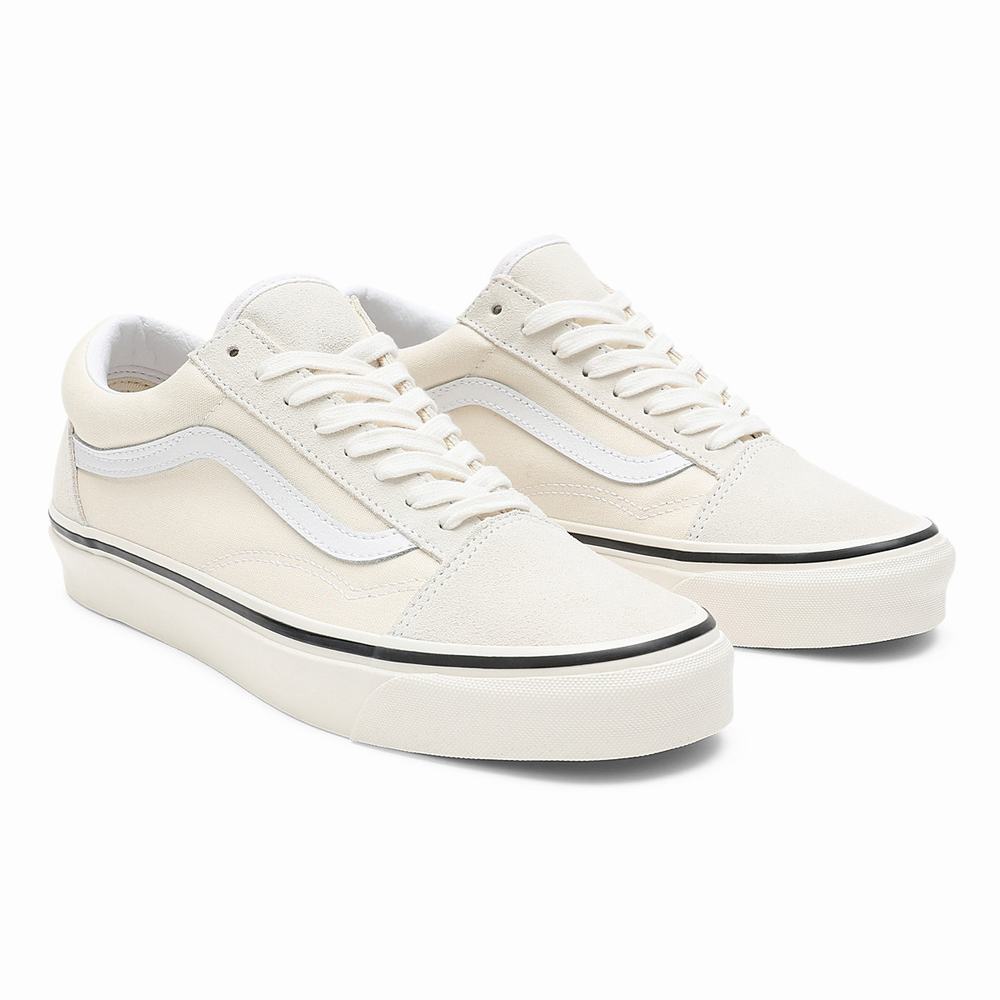 Men\'s Vans Anaheim Factory Old Skool 36 DX Sneakers White | USA37512