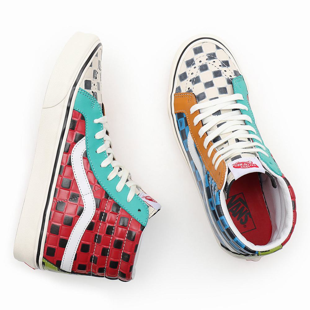 Men's Vans Anaheim Factory Sk8-Hi 38 DX Sneakers Multicolor | USA49058