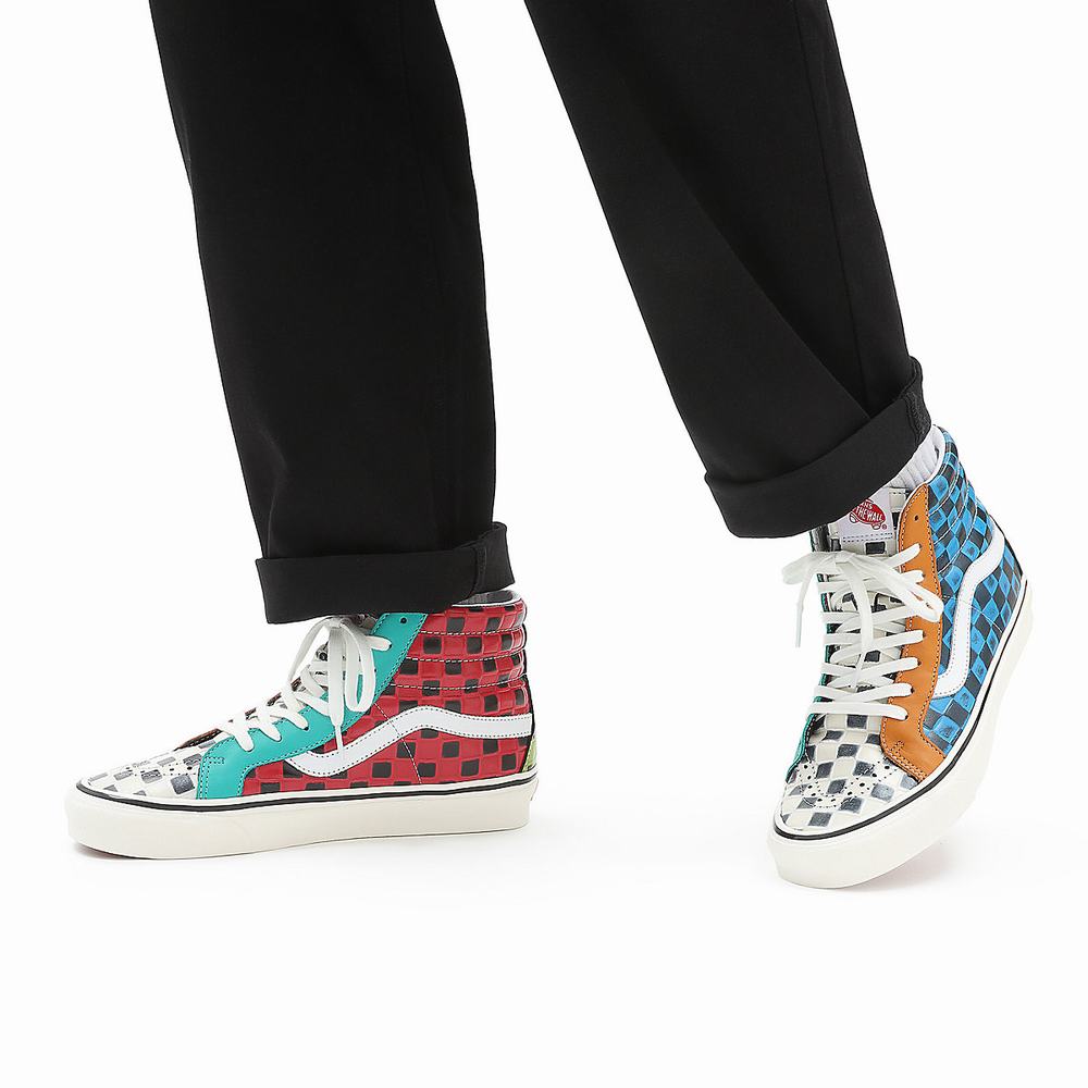 Men's Vans Anaheim Factory Sk8-Hi 38 DX Sneakers Multicolor | USA49058