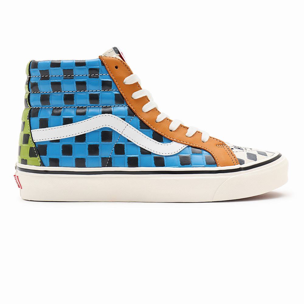 Men's Vans Anaheim Factory Sk8-Hi 38 DX Sneakers Multicolor | USA49058