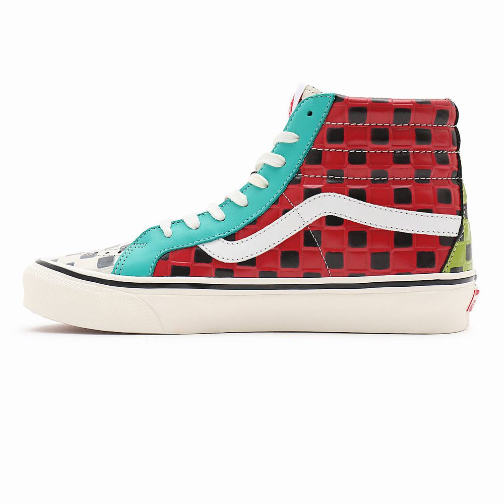 Men's Vans Anaheim Factory Sk8-Hi 38 DX Sneakers Multicolor | USA49058