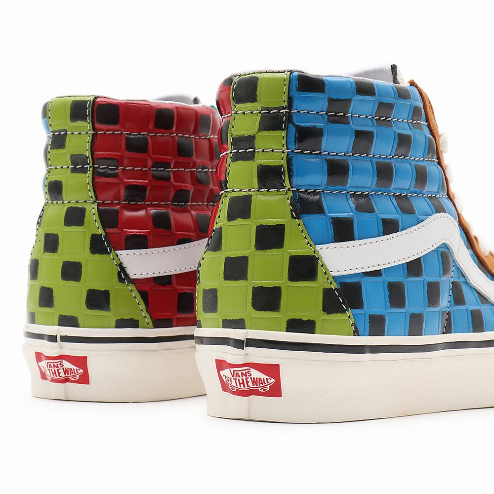 Men's Vans Anaheim Factory Sk8-Hi 38 DX Sneakers Multicolor | USA49058