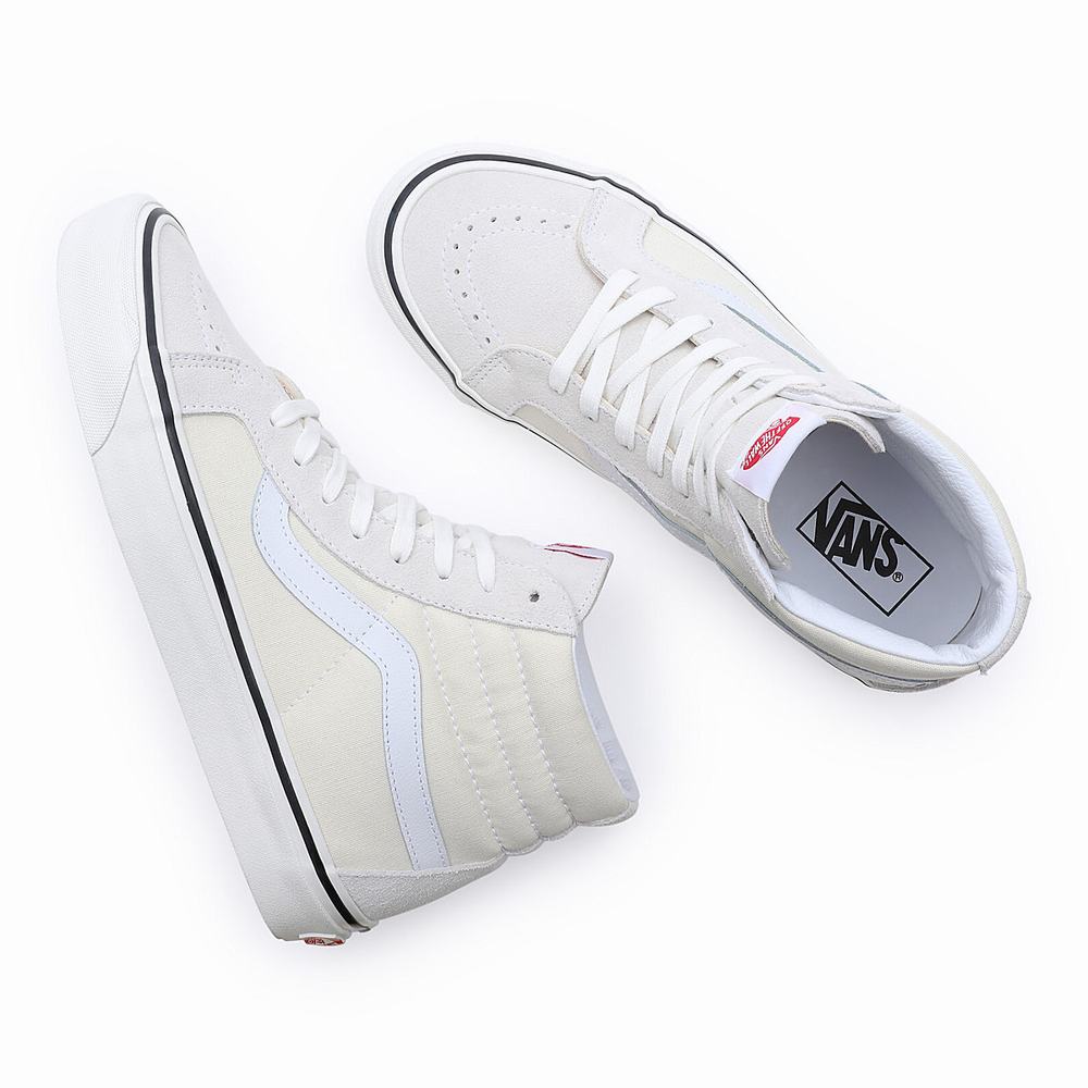 Men's Vans Anaheim Factory Sk8-Hi 38 DX Sneakers White | USA62135