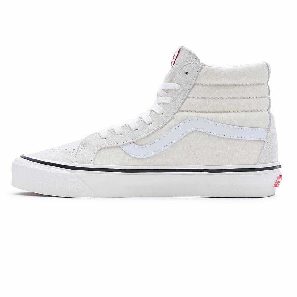 Men's Vans Anaheim Factory Sk8-Hi 38 DX Sneakers White | USA62135