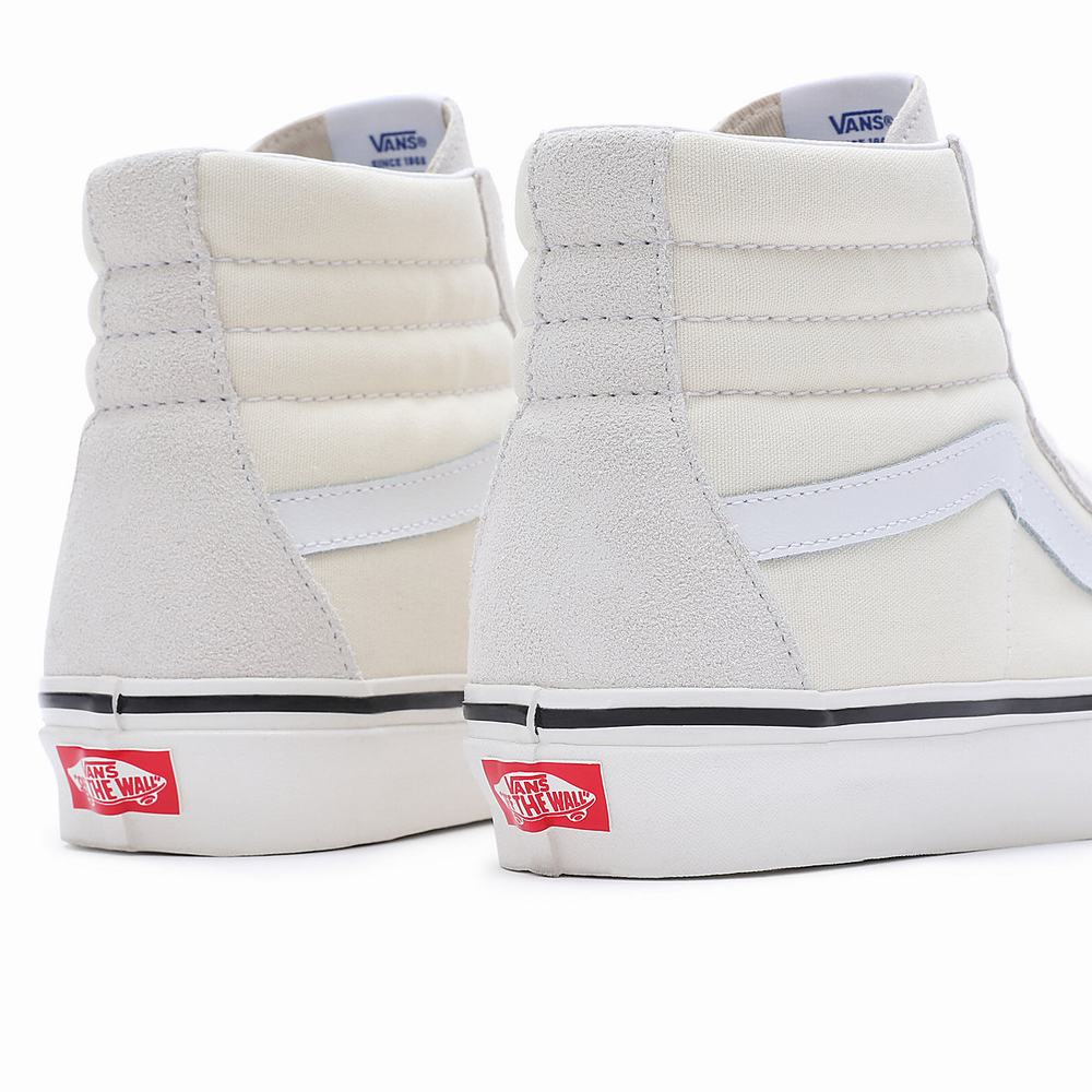 Men's Vans Anaheim Factory Sk8-Hi 38 DX Sneakers White | USA62135