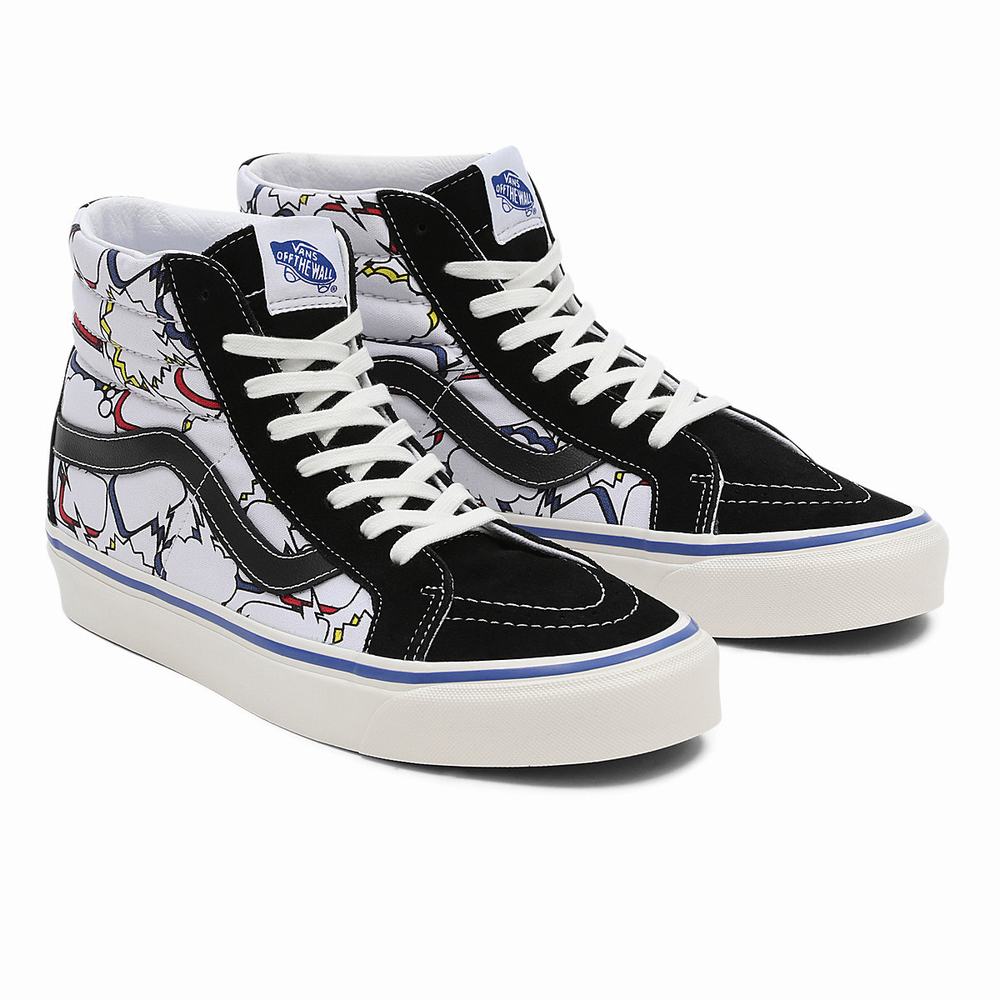 Men\'s Vans Anaheim Factory Sk8-Hi 38 DX Sneakers Multicolor | USA62371