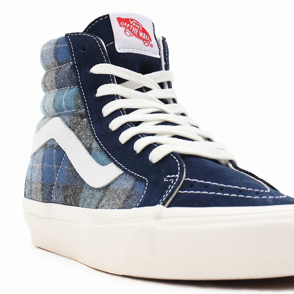 Men's Vans Anaheim Factory Sk8-Hi 38 DX Sneakers Blue | USA68271