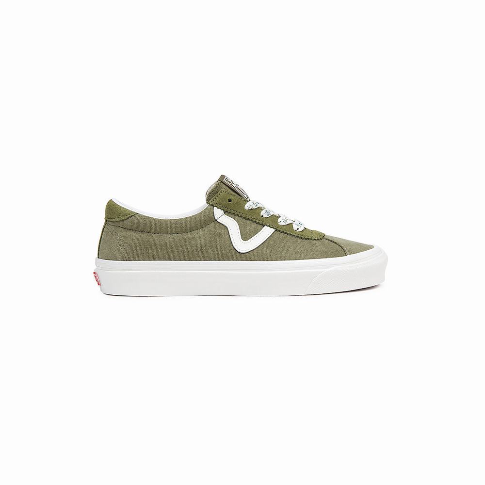 Men's Vans Anaheim Factory Style 73 DX Sneakers Green | USA08654