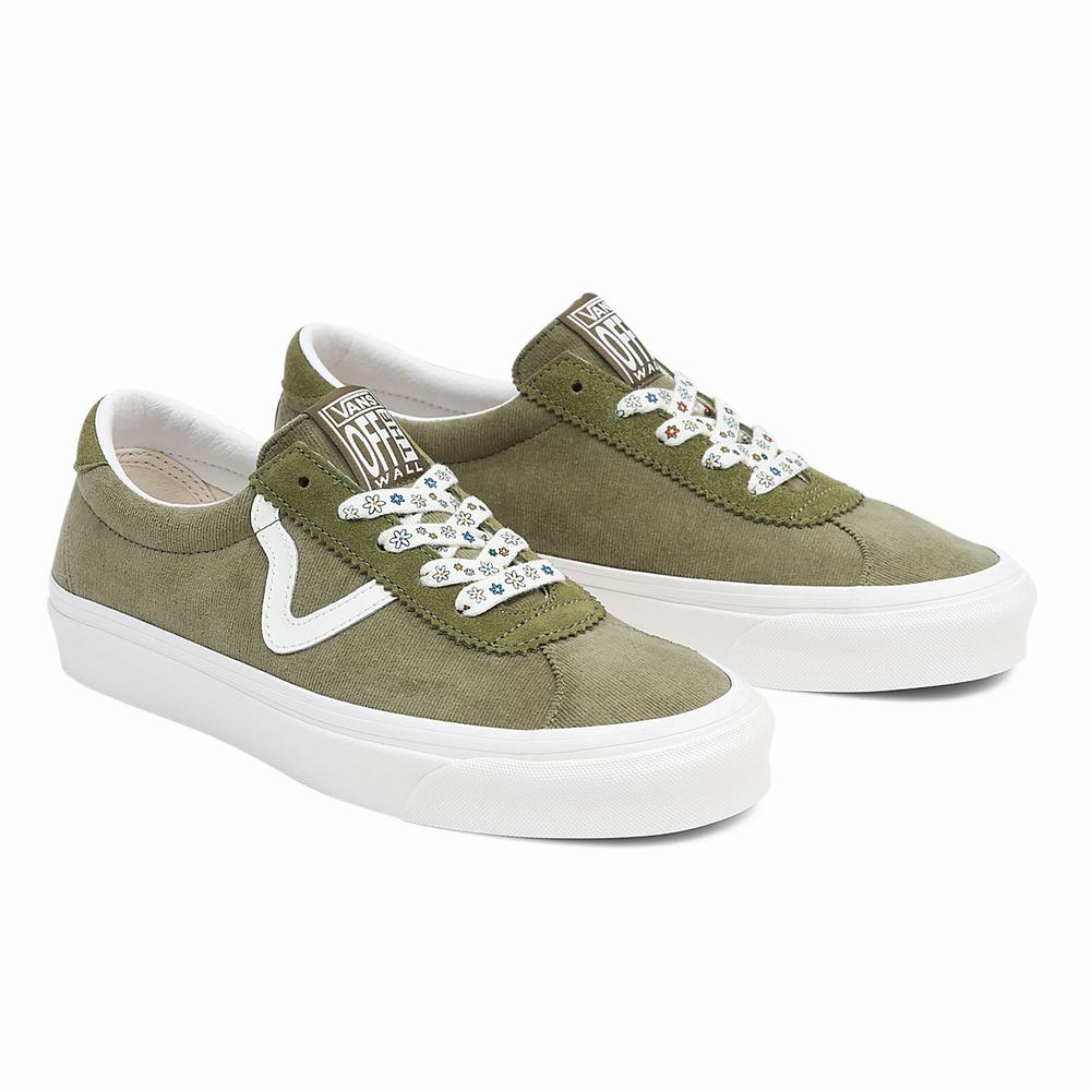 Men\'s Vans Anaheim Factory Style 73 DX Sneakers Green | USA08654